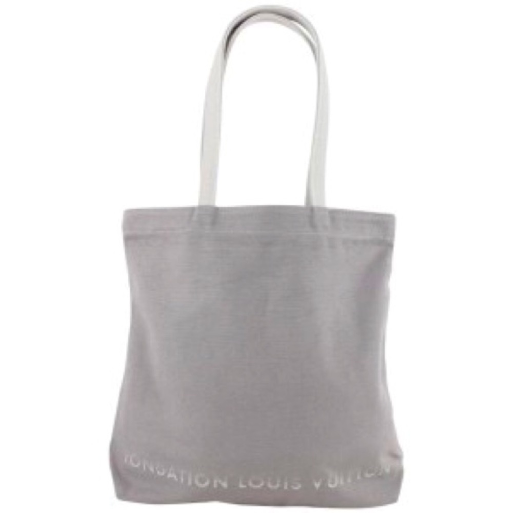 Authentic Louis Vuitton Limited Edition Fondation Grey Tote Bag